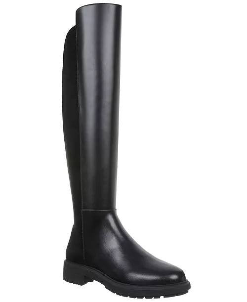 On  34th  Neffi  Almond‑Toe  Boots  Black  9M  New  No  Box  $170