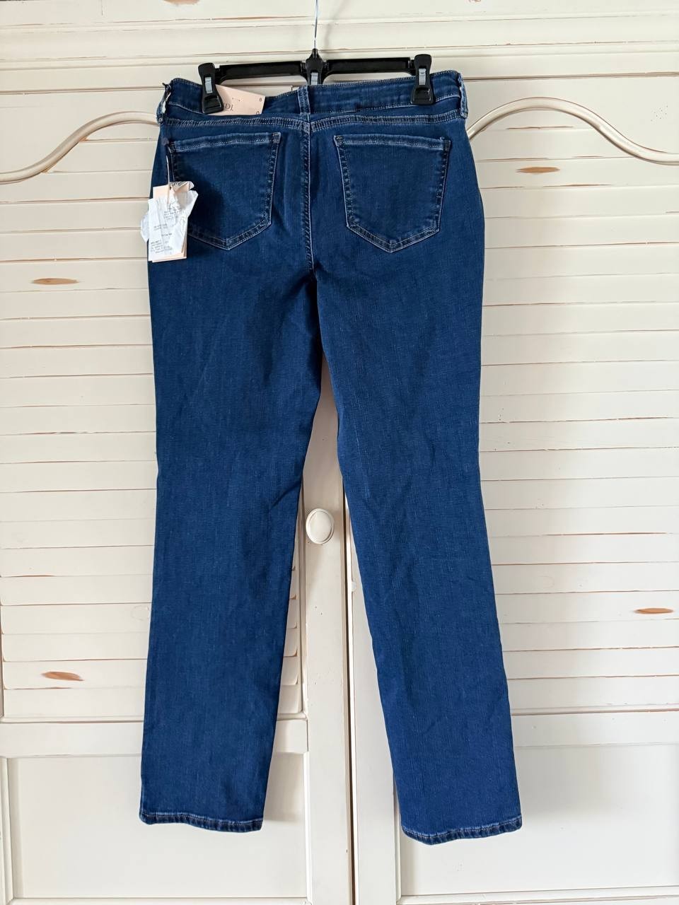 NYDJ Sheri Slim Jeans – Cooper Blue, Size 8 Tall – NWT
