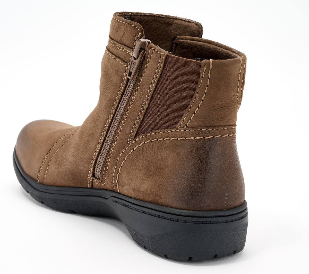 Clarks  Carleigh  Style  Boots  Brown  Nubuck  7.5M  New  $130