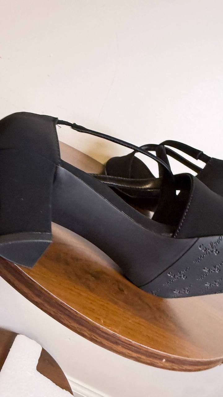 Easy Street Black Strap Front Pumps 6.5W NIB MSRP $69.99
