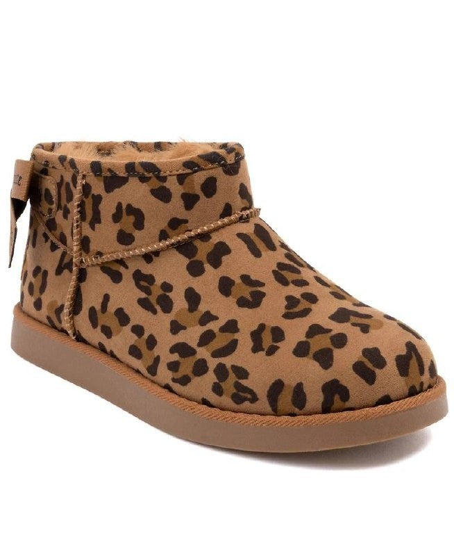 Juicy Couture Kelsey Booties 11 Leopard Round Toe Cold‑Weather NIB msrp$69