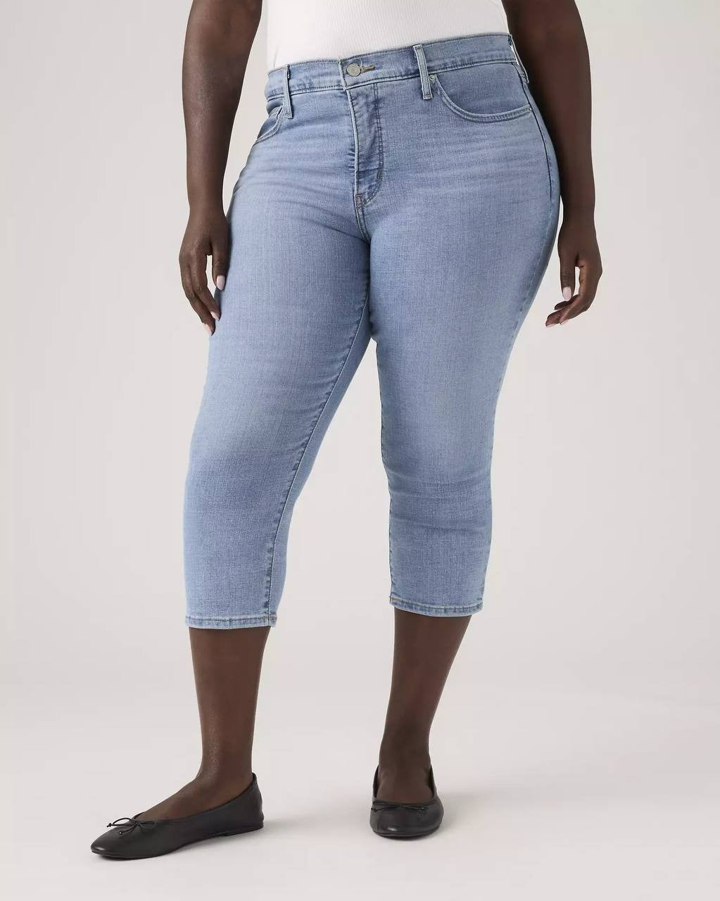 Levi’s Women’s 311™ Shaping Skinny Capri Jeans Blue Size 16W NWT $59.50