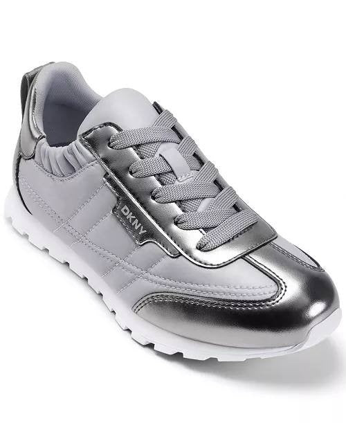 DKNY Nickel Synthetic Sneakers 6.5M NIB MSRP $109