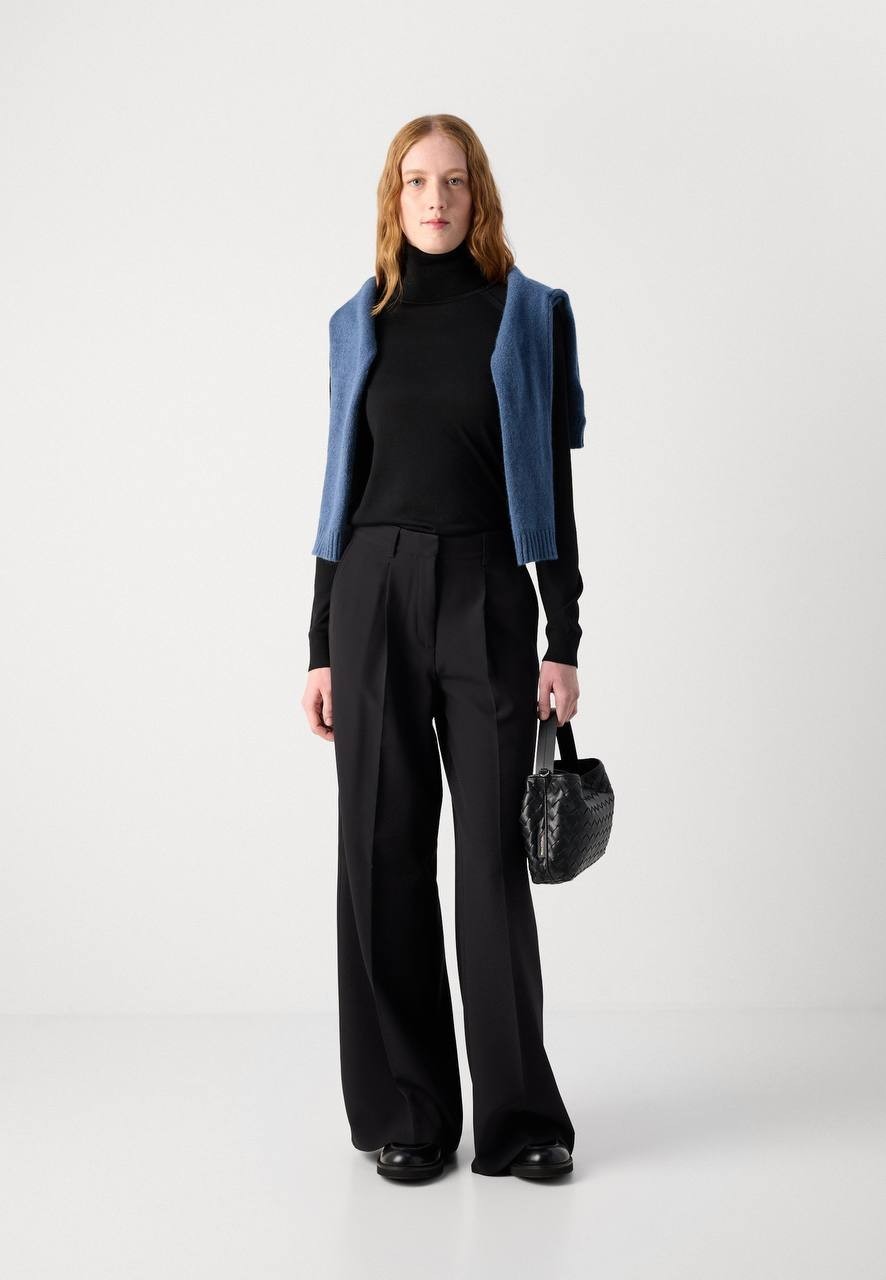 BOSS TIWI Tailored Trousers Black Size 14 NWT $149