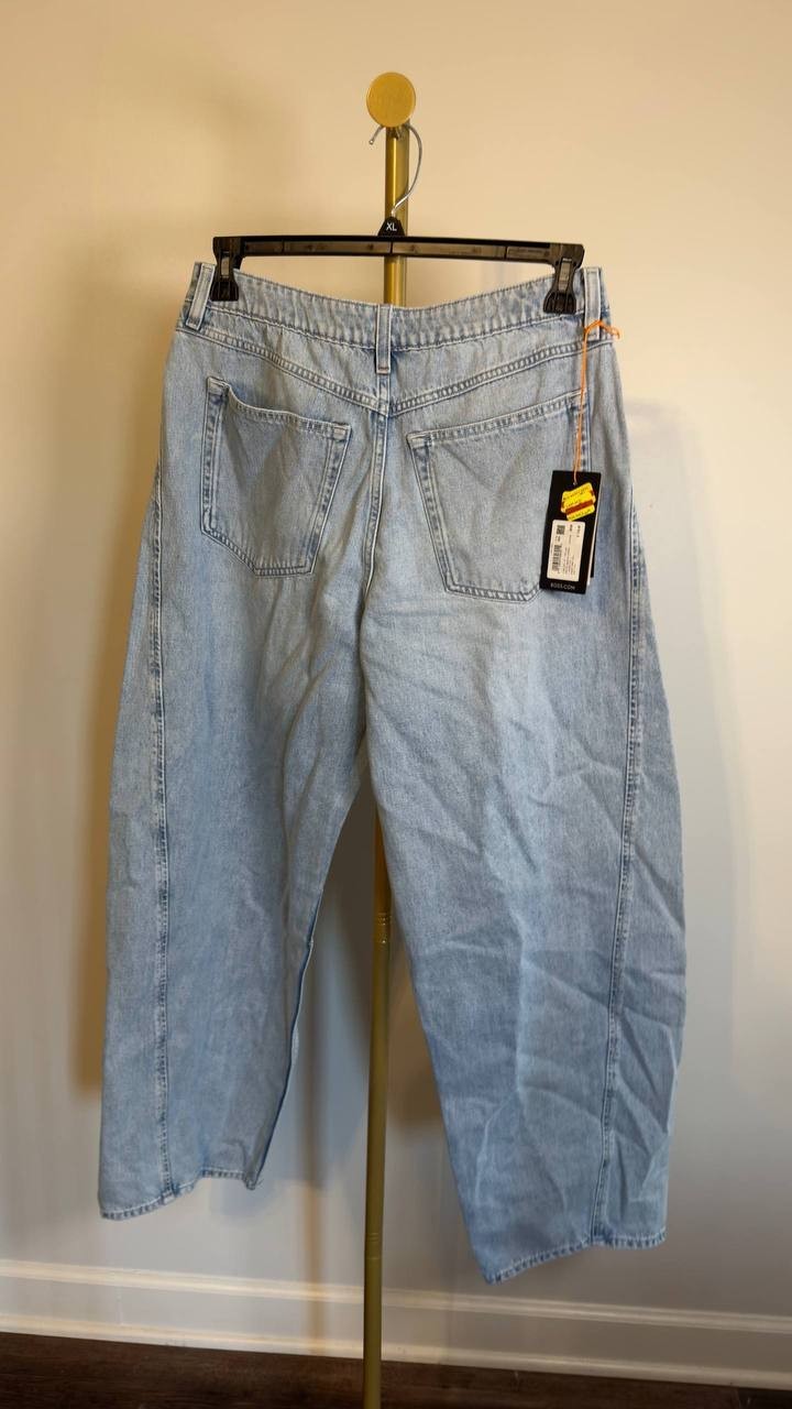 BOSS Orange Balloon Relaxed Fit Jeans Light Blue 30/30 NWT $179