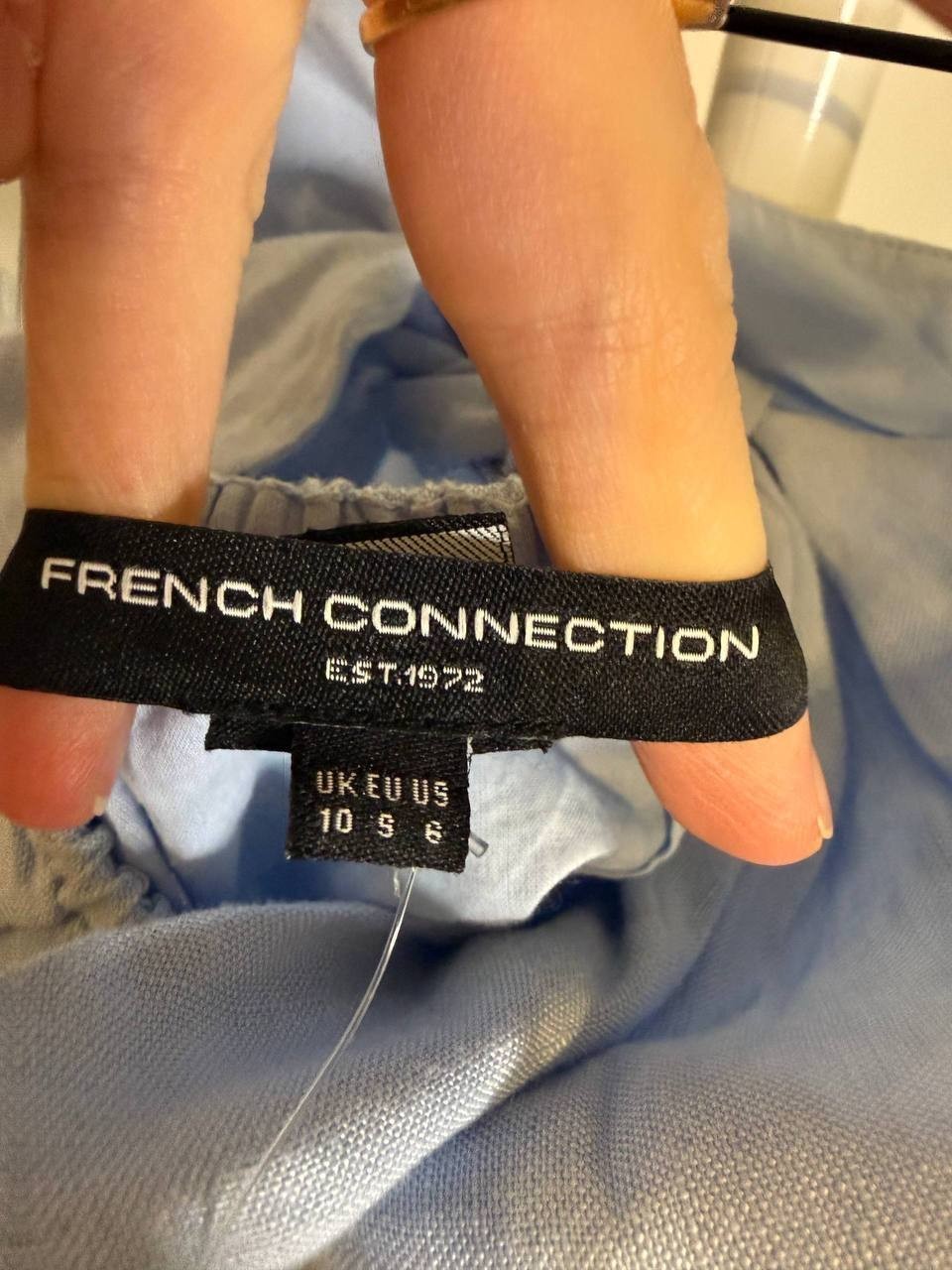 French Connection Birdie Linen Swing Top – Size 6 – NWT – $118