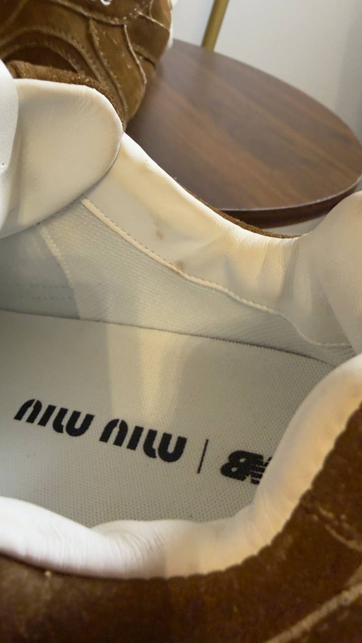 New  Balance  x  Miu Miu  530 SL   Sneakers  Cinnamon  39.5  New  in  Box  $1290