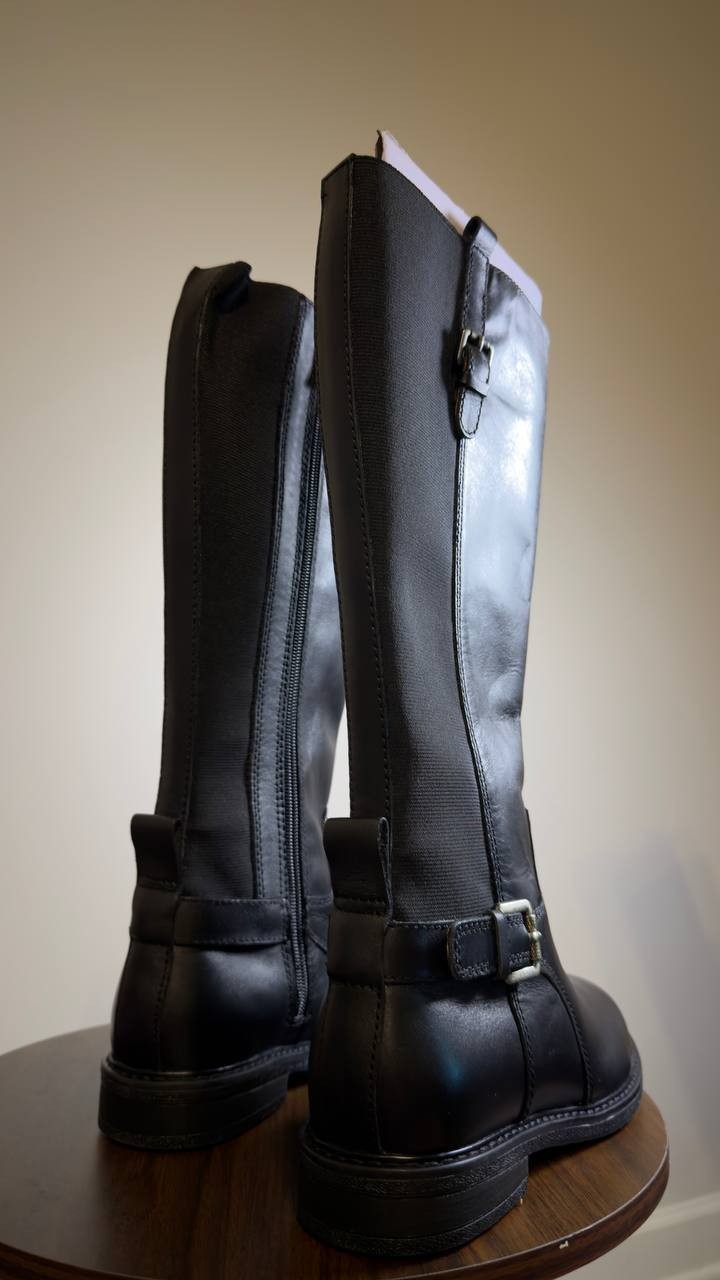 Easy Spirit Tall Boots Black 7.5 M New With Box $199.00