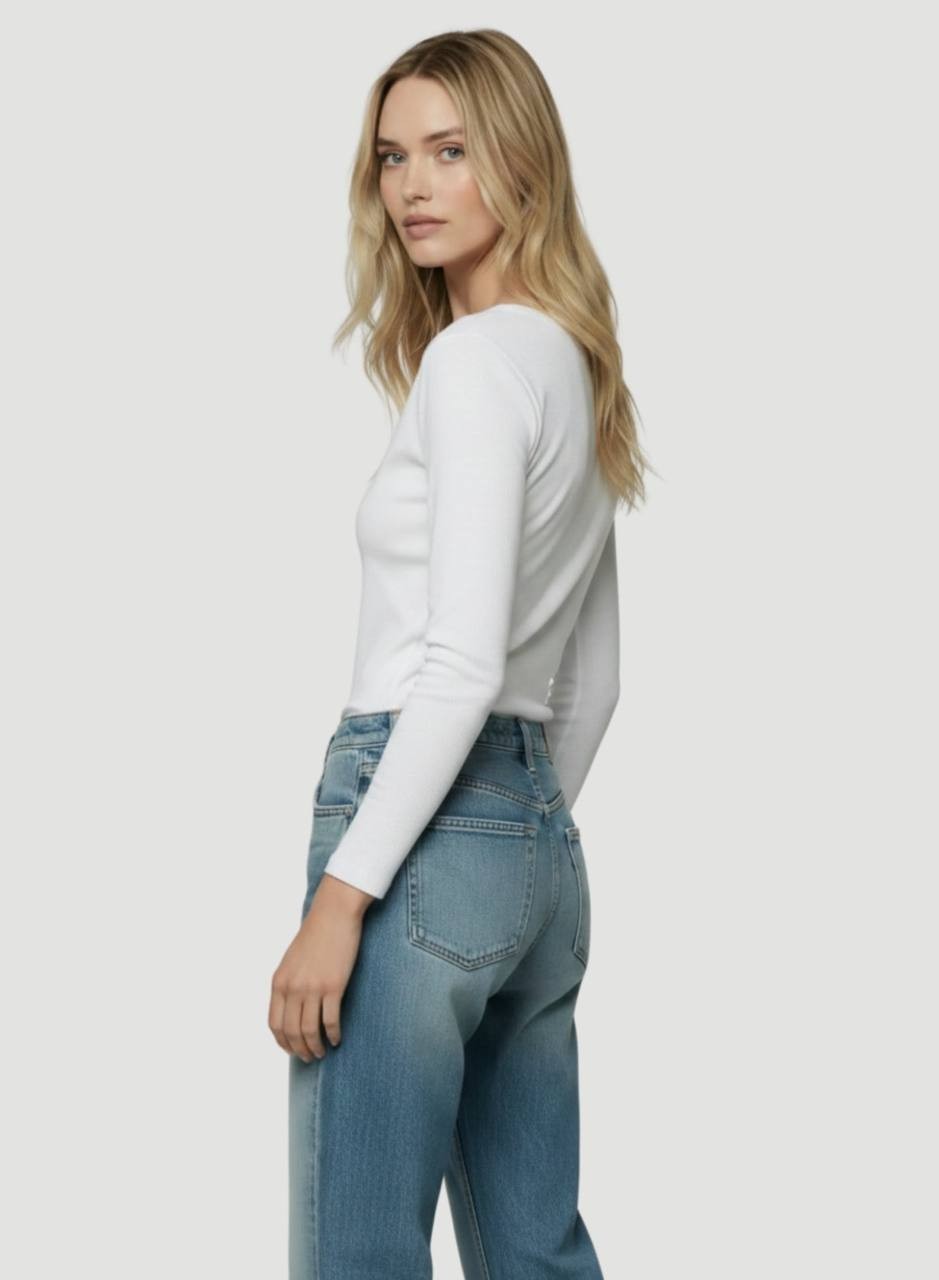 Majestic Filatures Women’s Soft Touch Long Sleeve T‑Shirt White 2 NWT $138