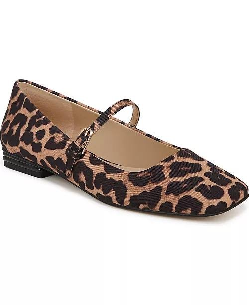 Franco  Sarto  Mary  Jane  Flats  Leopard  8M  New  $125