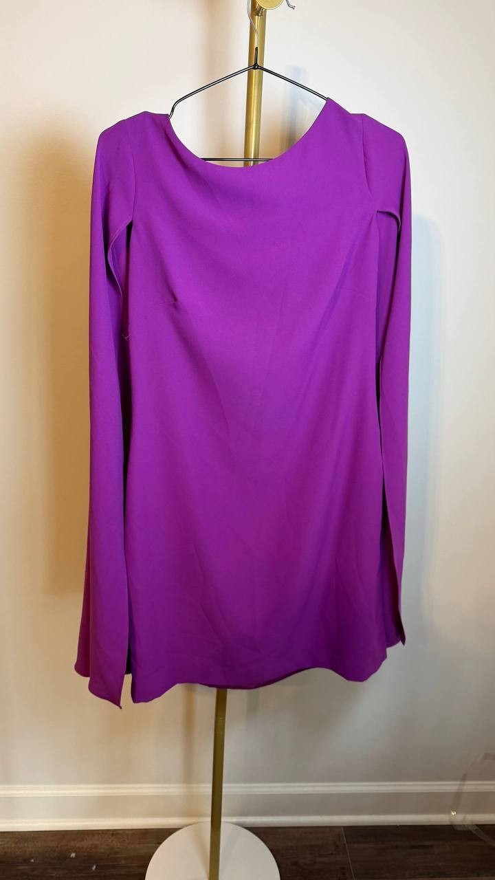 Lauren Ralph Lauren Women’s Purple Cocktail Party Dress Size 4 NWT $195