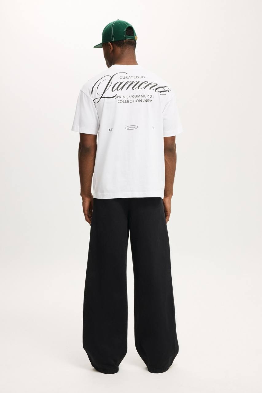 Cotton On Men’s Super Baggy Pleated Pant Black 28 $69.99 NWT