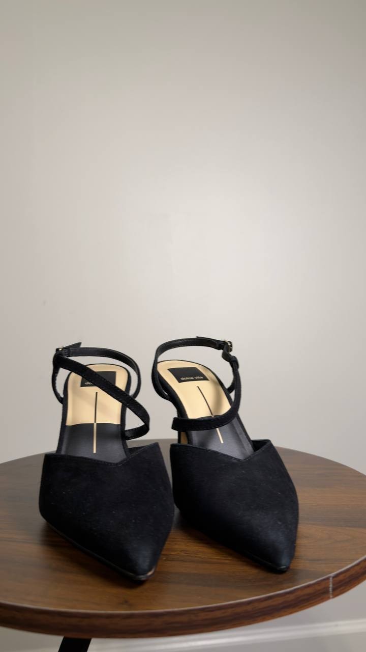 Dolce  Vita  Slingback  Pumps  Black  7.5  New  $150