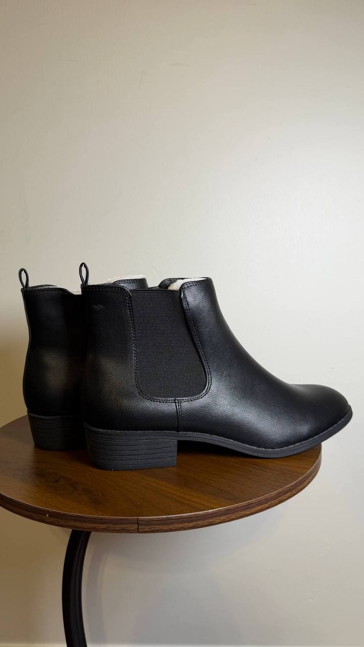 Style&Co Booties Black Man-Made Size 11M New in Box MSRP $69.90