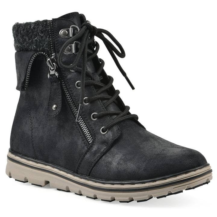 Cliffs by White Mountain Black Fabric Booties Size 7.5 New in Box $89