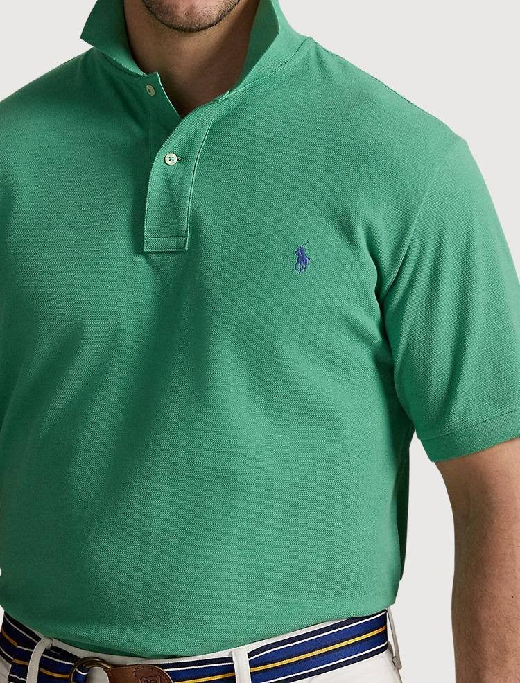 Polo Ralph Lauren Mesh Polo Shirt Green NWT