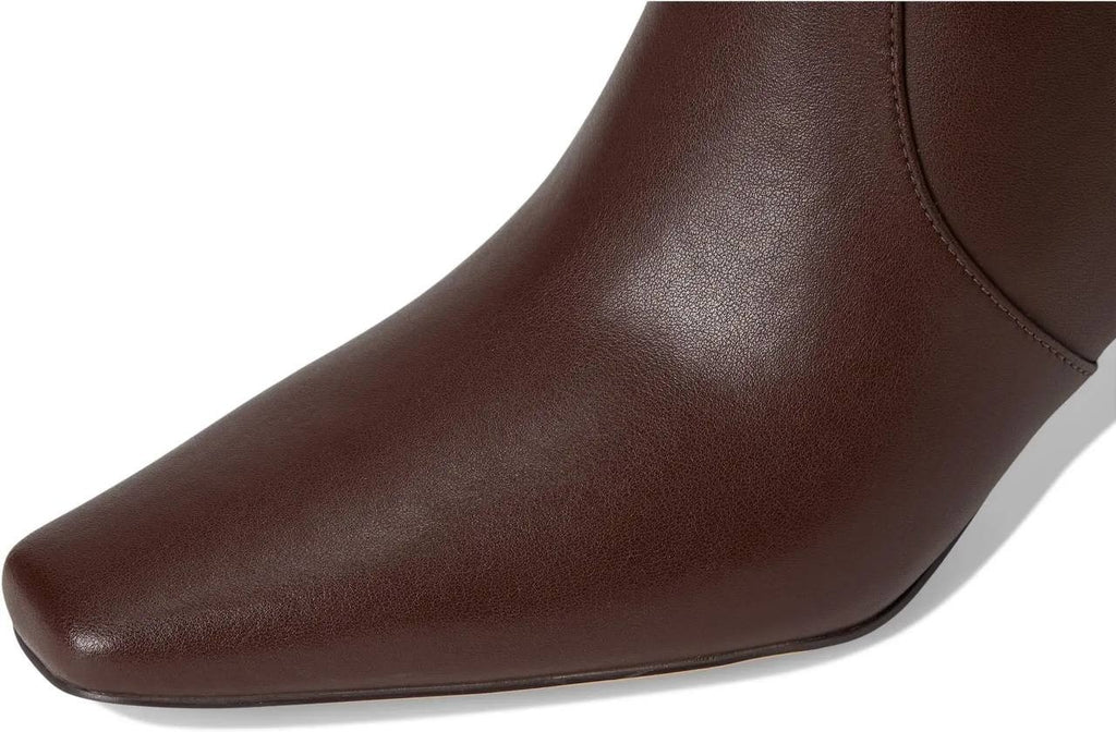 Coach Kitten Heel Booties Brown 8 B New $250.00