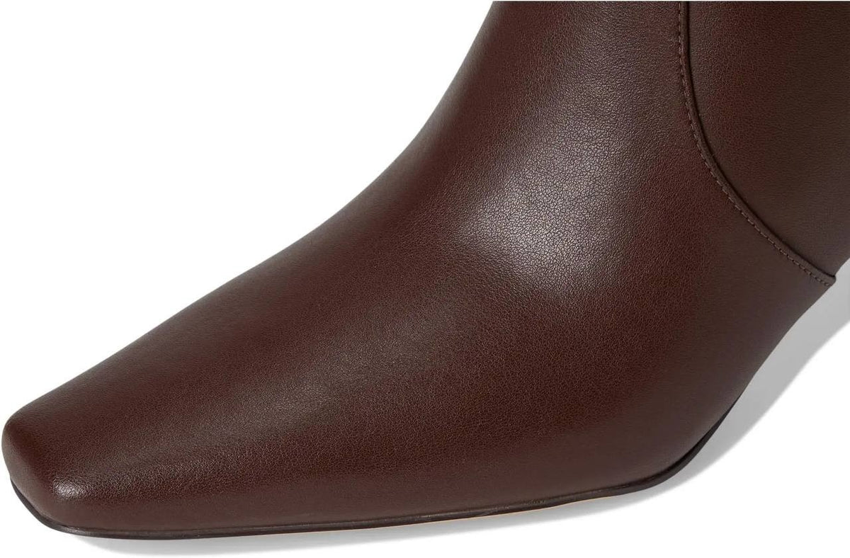 Coach Kitten Heel Booties Brown 8 B New $250.00