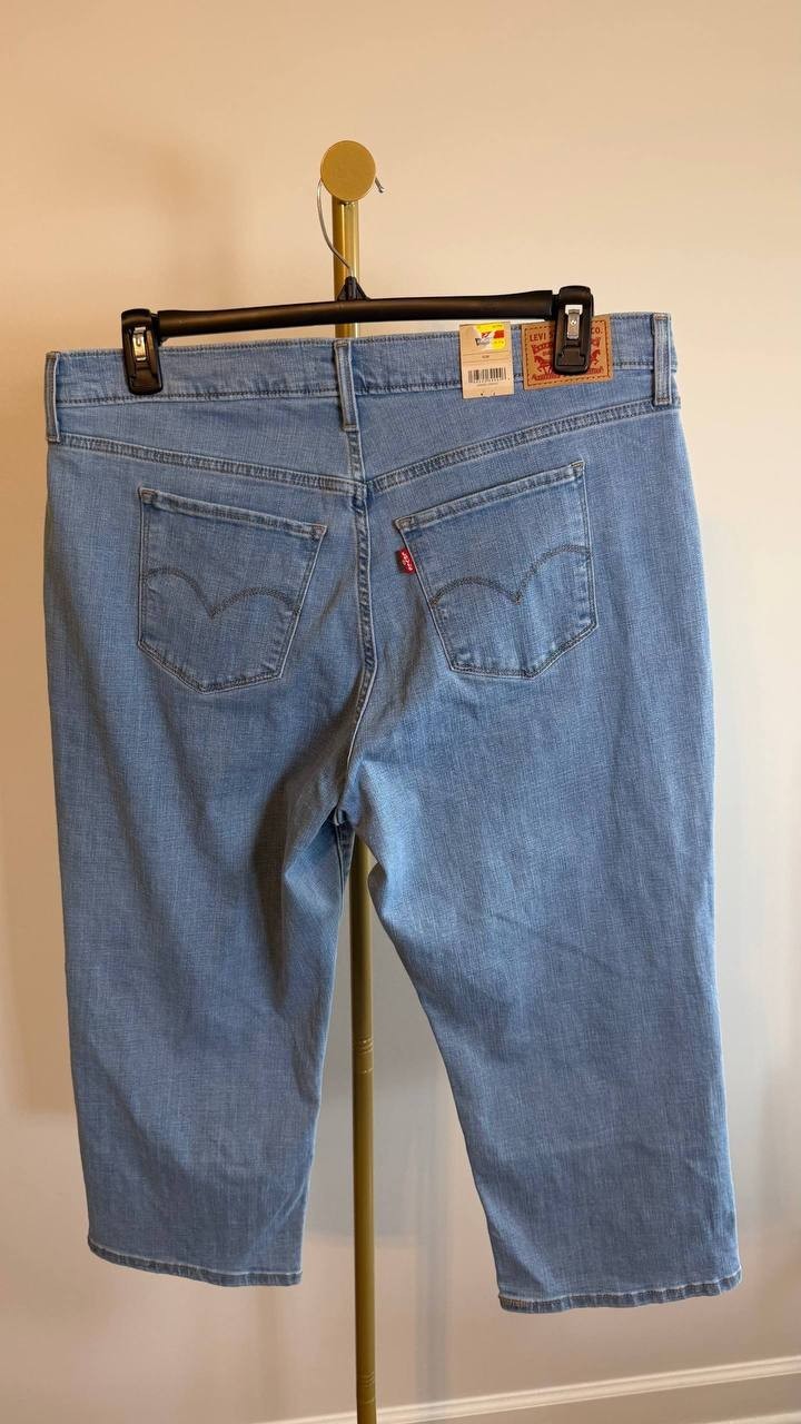 Levi’s Women’s 311™ Shaping Skinny Capri Jeans Blue Size 16W NWT $59.50