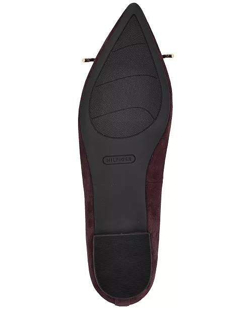 Tommy Hilfiger Women’s pre-owned Kimio Pointed Toe Ballet 6.5M MSRP 89$