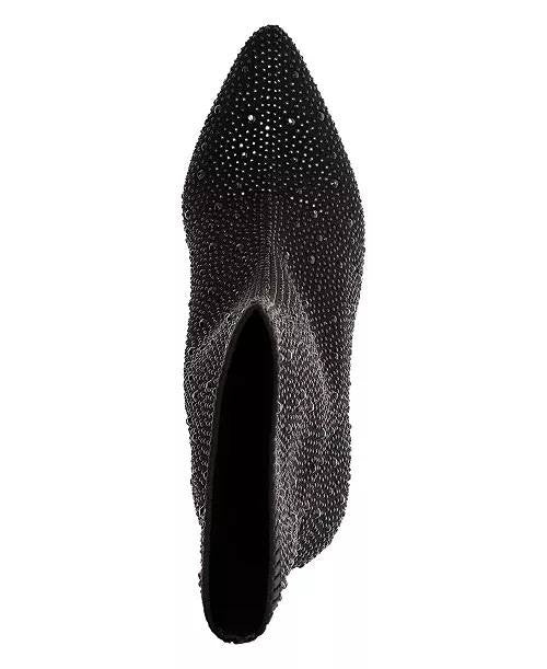 MIA Women’s Magdalena Knit Sock Dress Booties – Black – Size 7 – New in Box