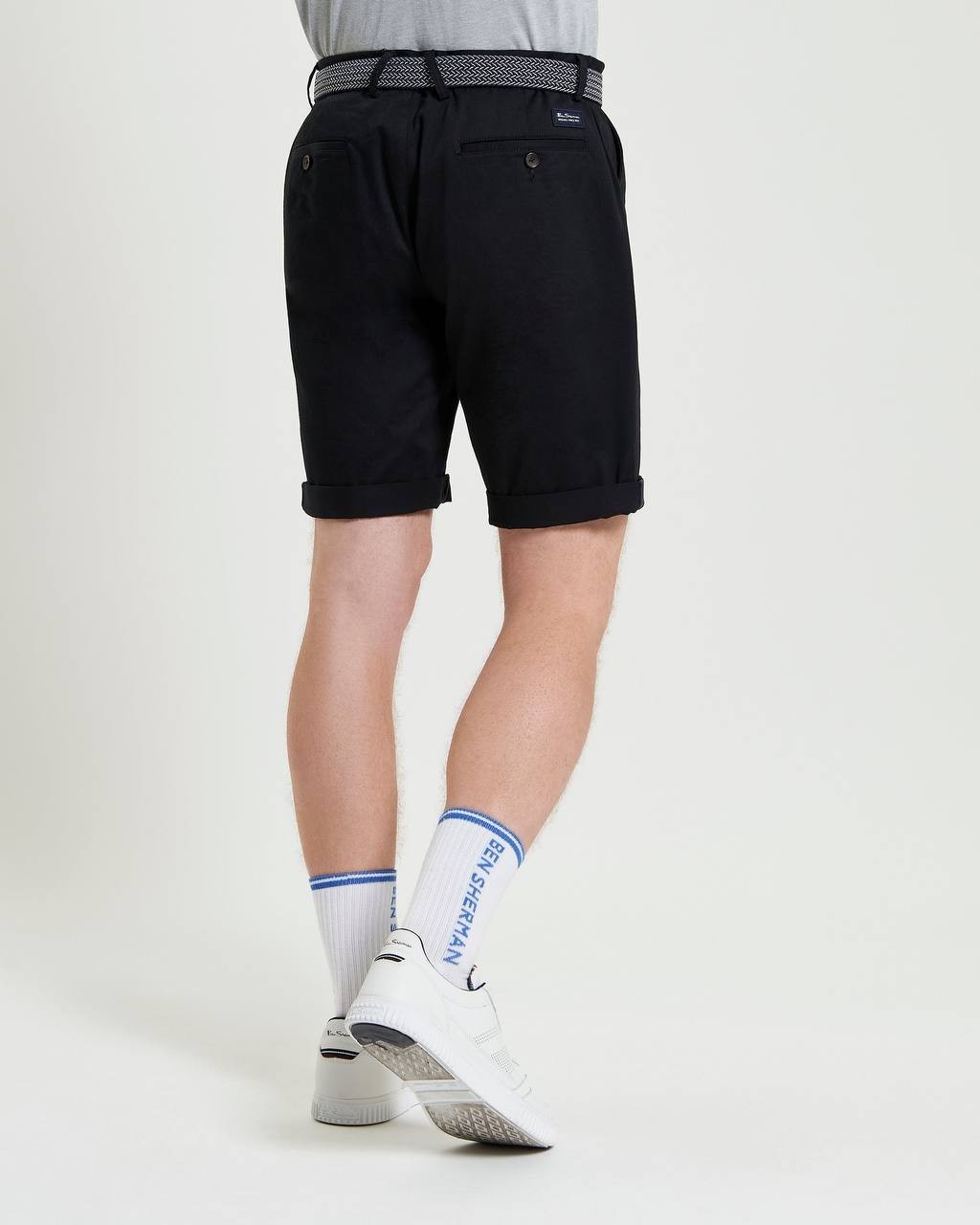 Ben Sherman Signature Chino Short Black 34 NWT $120