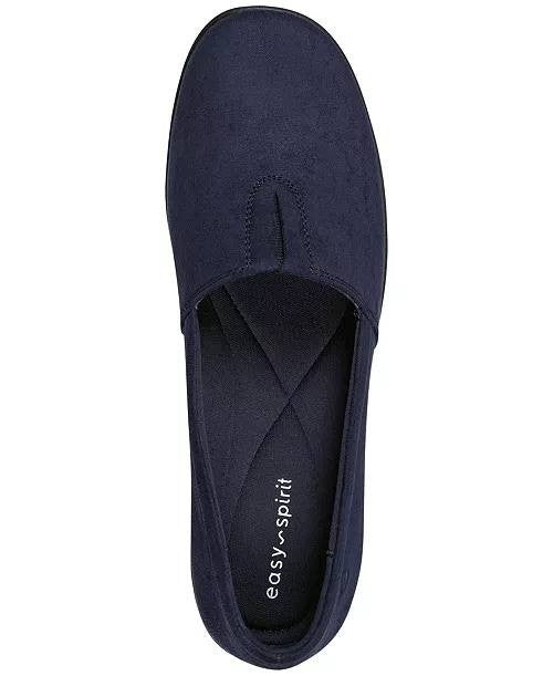 Easy Spirit Flats 9W Dark Blue Slip-On Comfort Shoes New
