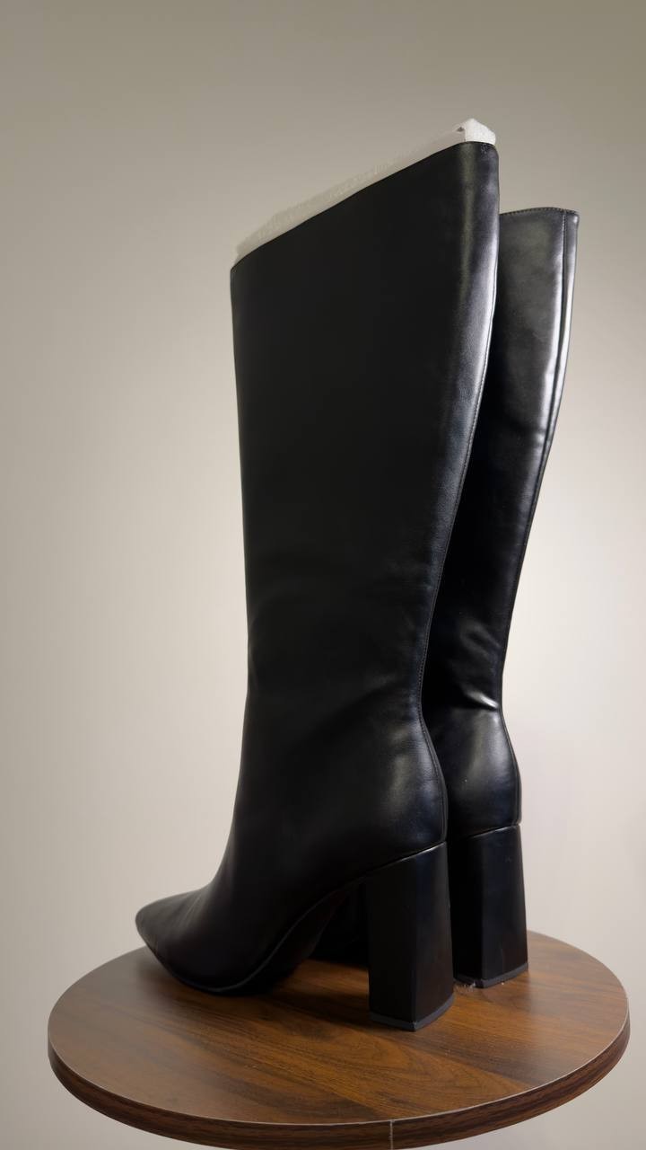 Wild  Pair  Islah  Block‑Heel  Dress  Boots  Black  11  New  No  Box  $99