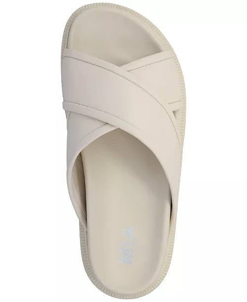 MIA  Platform Slide Sandals  Bone  9M  New  $80