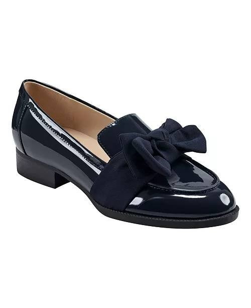 Bandolino Dark Blue Man‑Made Slip‑On Loafers 12W New in Box MSRP $79