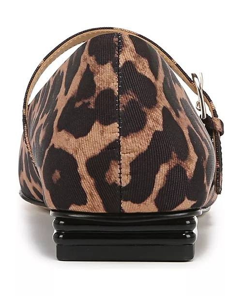 Franco  Sarto  Mary  Jane  Flats  Leopard  8M  New  $125