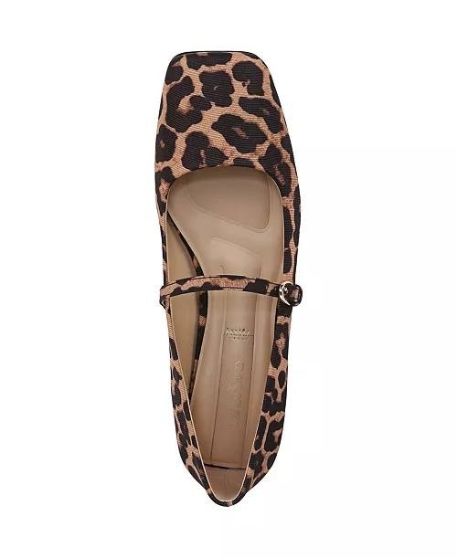 Franco  Sarto  Mary  Jane  Flats  Leopard  8M  New  $125