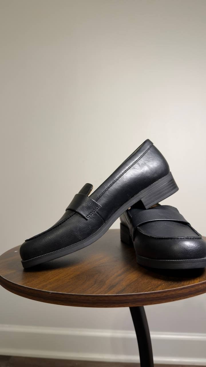 Life Stride  Sonoma  2  Slip‑On  Penny  Loafers  Black  Smooth 7  M  NWT  $80