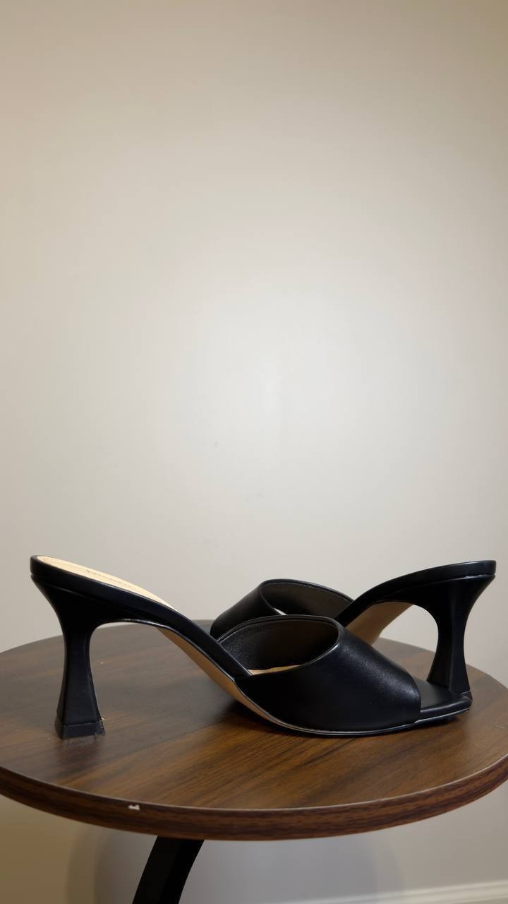 Modatope Slide Dress Sandals Black 8.5 New $45.00
