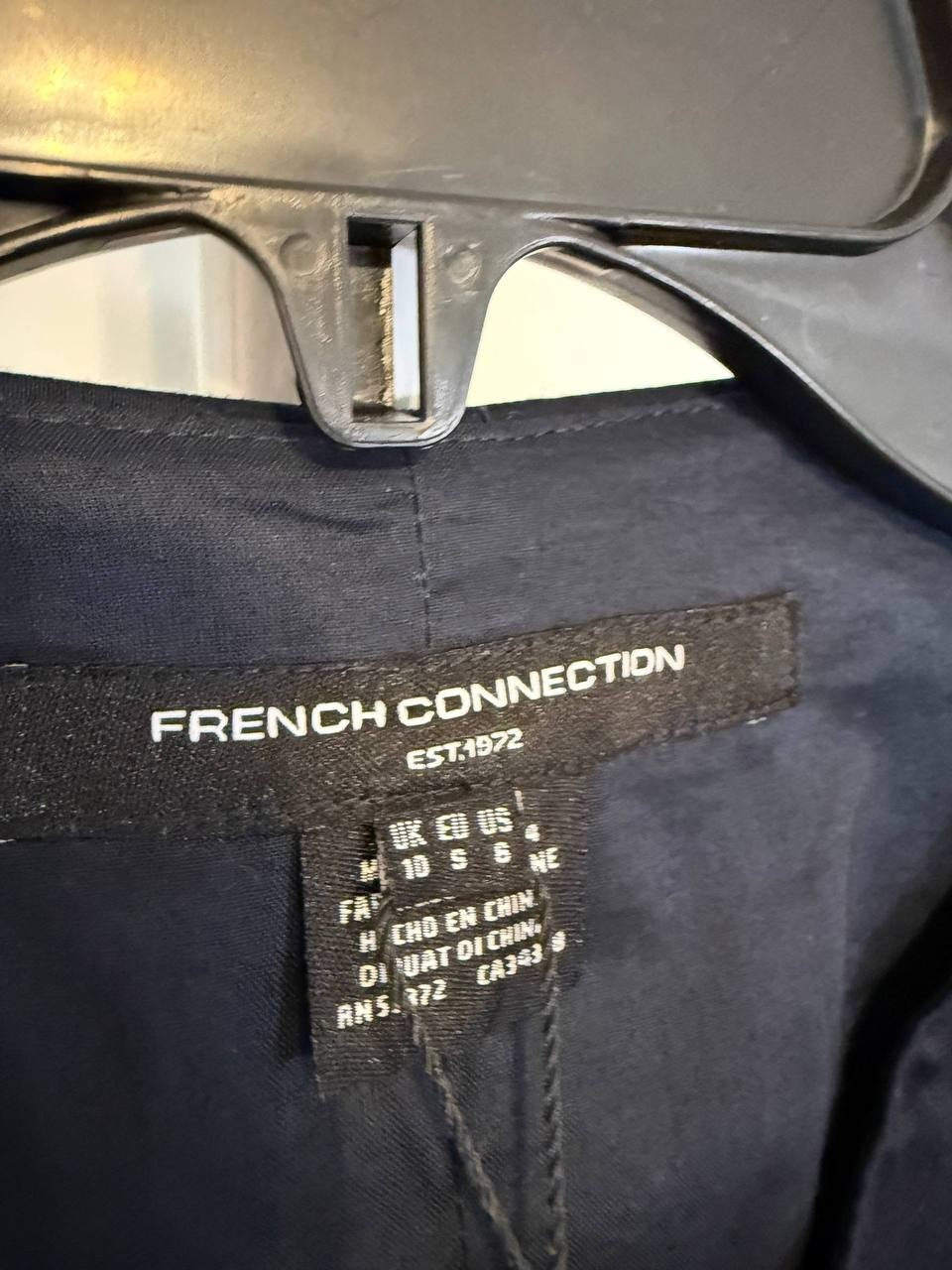 French Connection Sleeveless Cotton Sateen Minidress – Size 6 – NWT – $138