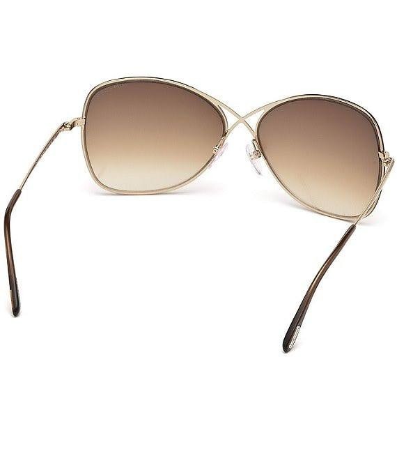 Tom  Ford  Colette  Butterfly  Sunglasses  Gradient  OS  NWT  $385  