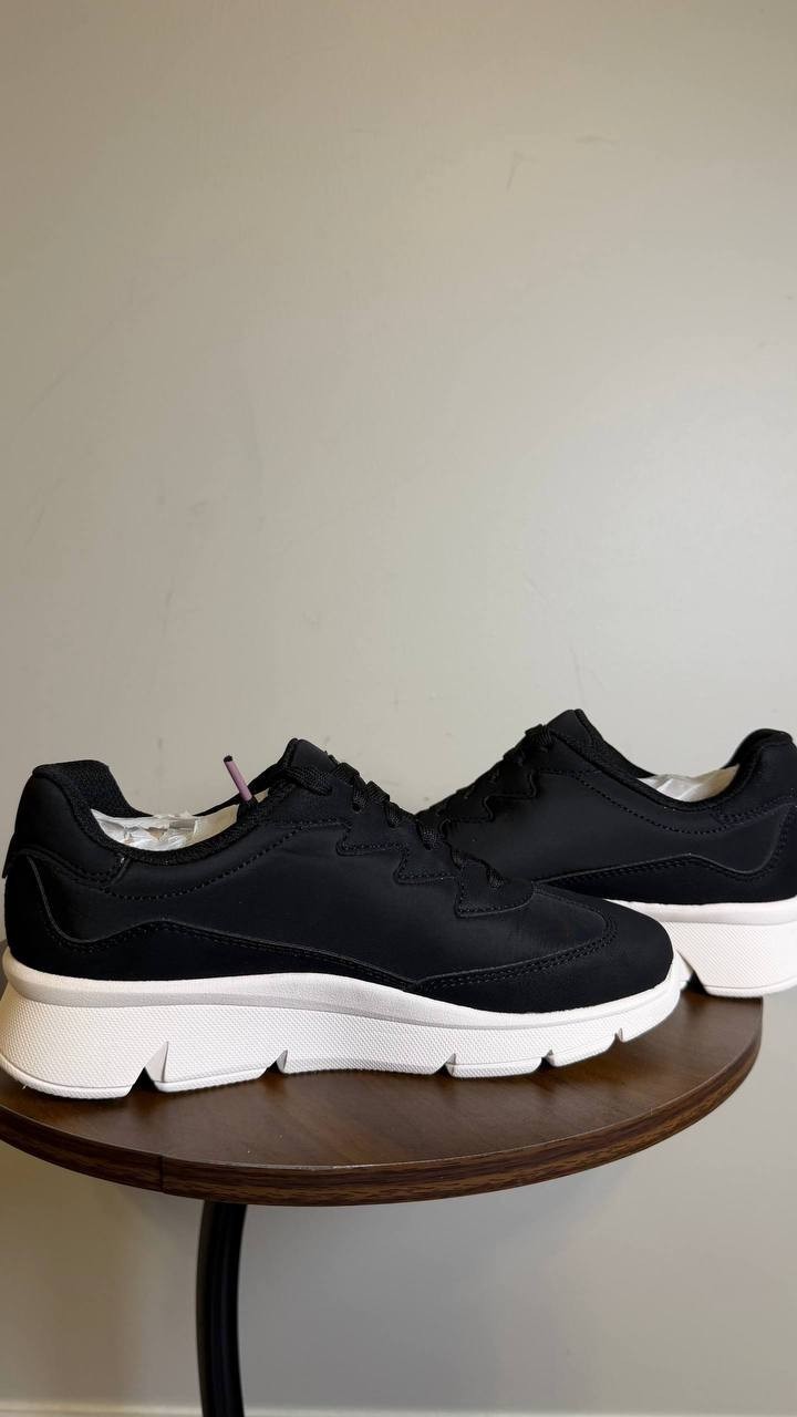 Ryka Black Fabric Walking Sneakers 5.5M NIB MSRP $89.99
