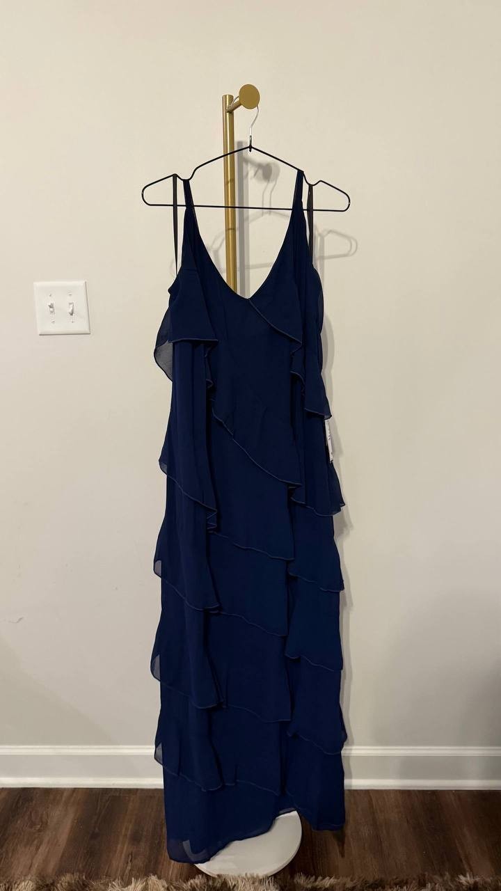 Here’s the complete eBay listing for the B. Darlin Trendy Plus Size V-Neck Sleev