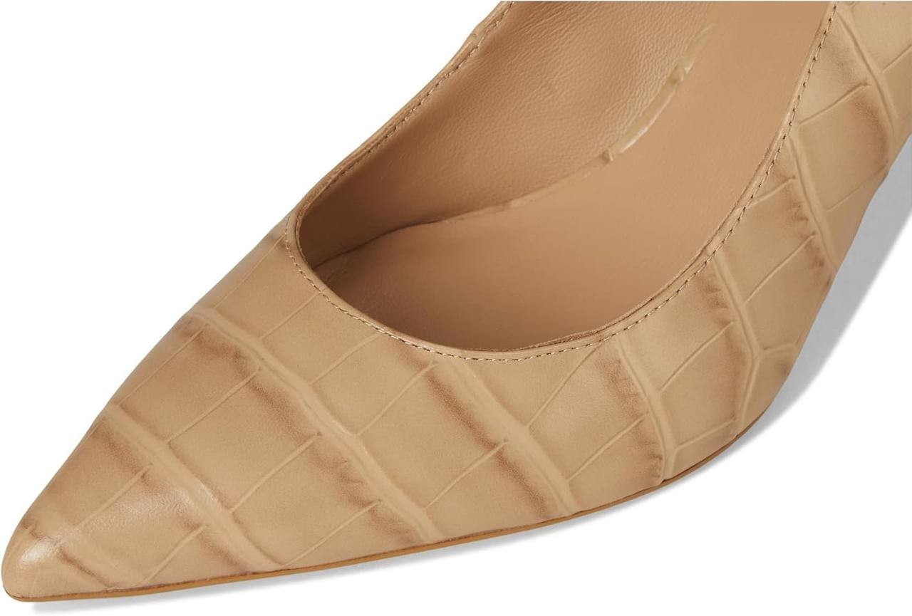 Lauren Ralph Lauren Lanette Pointed Toe Pumps Brown 5.5B New With Box $155