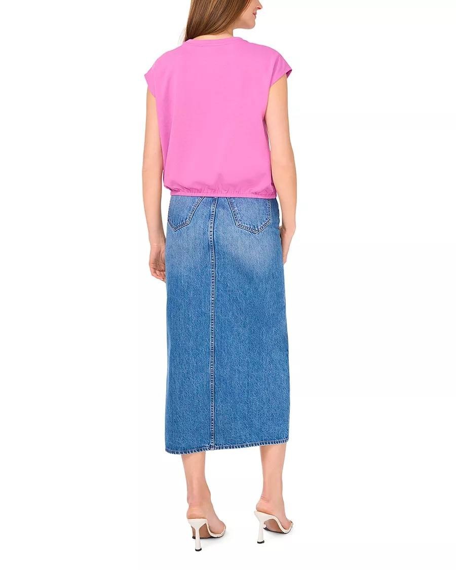Vince Camuto Cropped Top – Pink – Size M – NWOT – $59