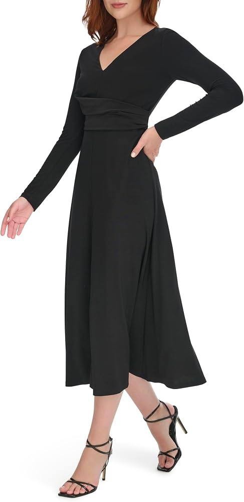 Tommy Hilfiger Midi Dress Black 4 NWOT $99.00