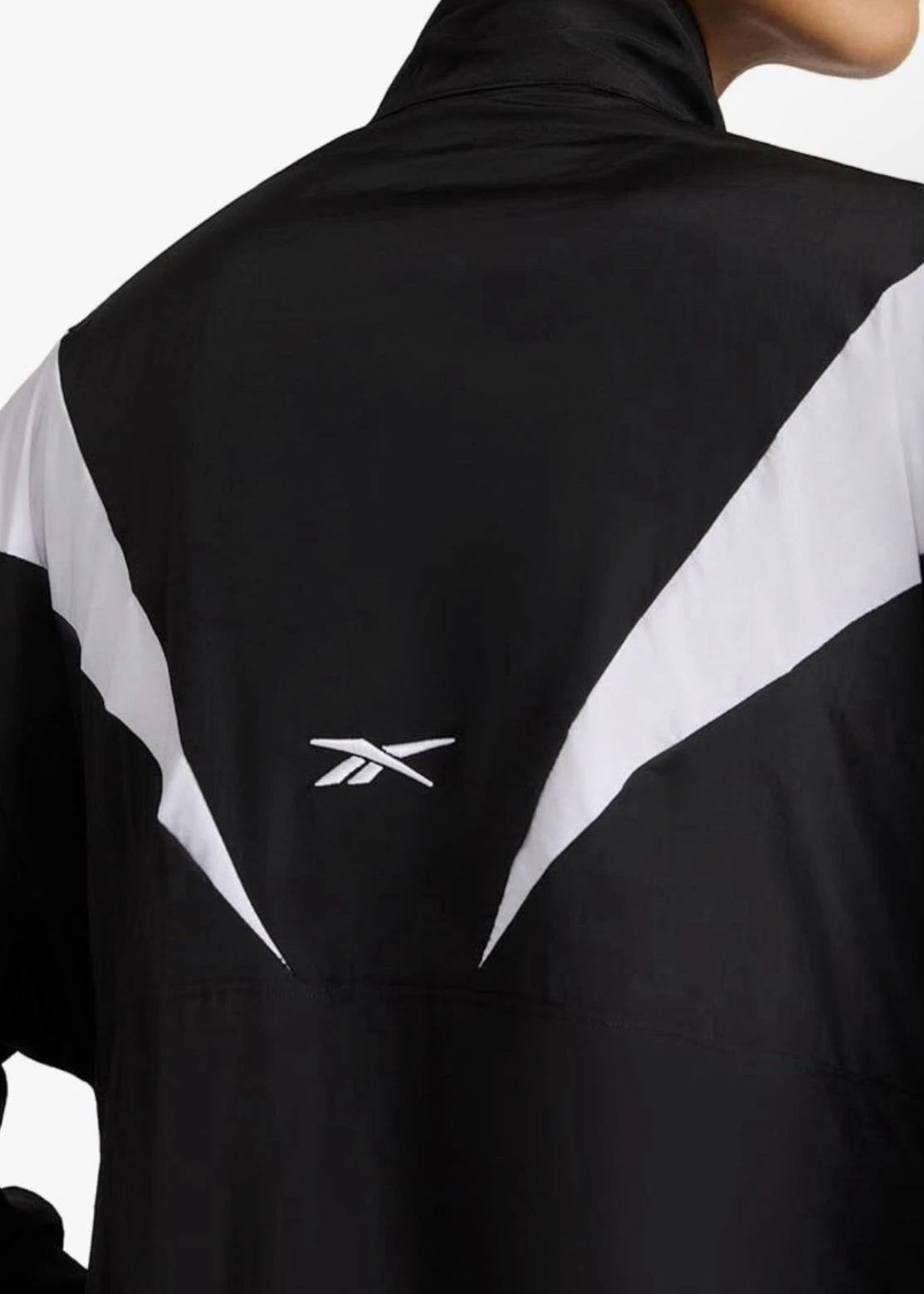 Reebok Women’s Colorblocked Track Suit Jacket Joggers Black $110 NWT