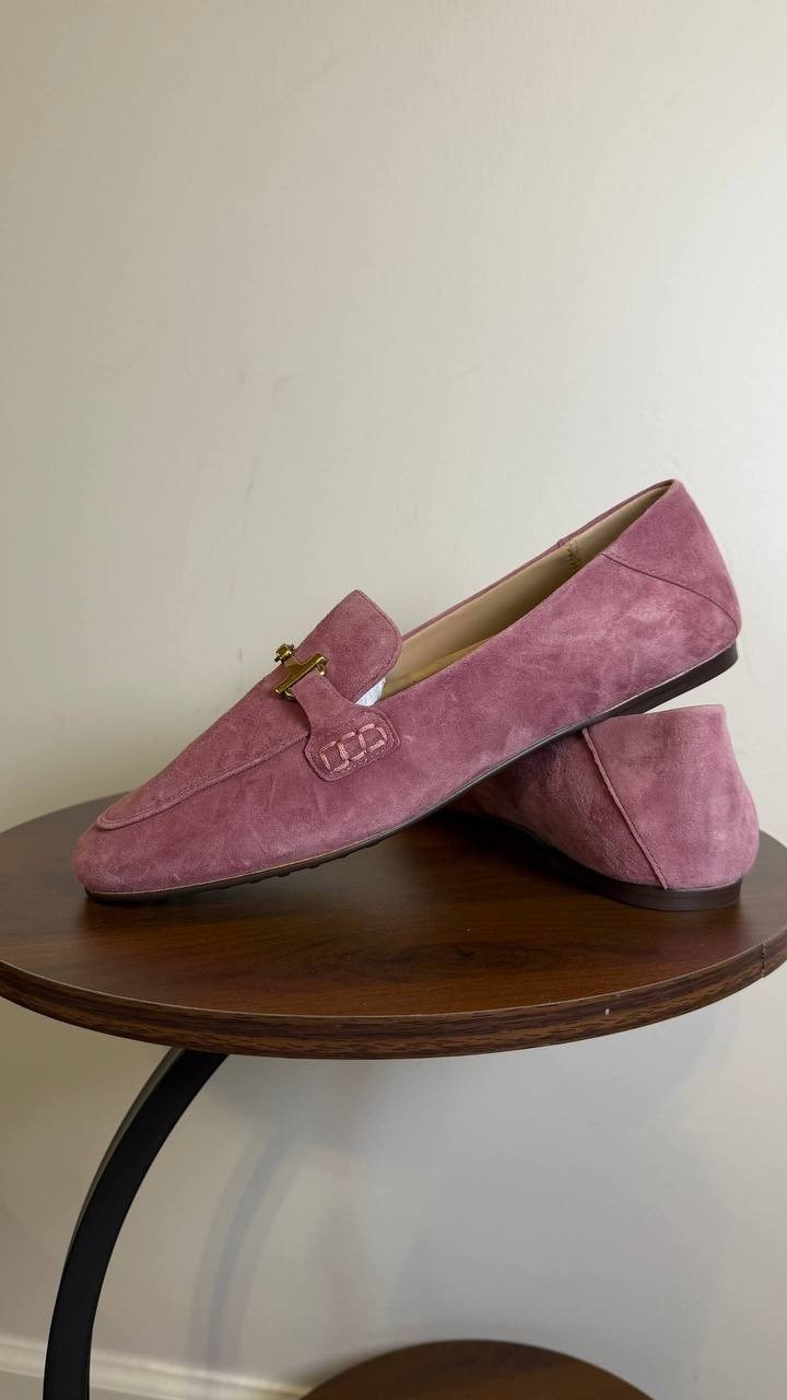 Giani Bernini Tailored Loafers 9.5M Mauve Suede New in Box