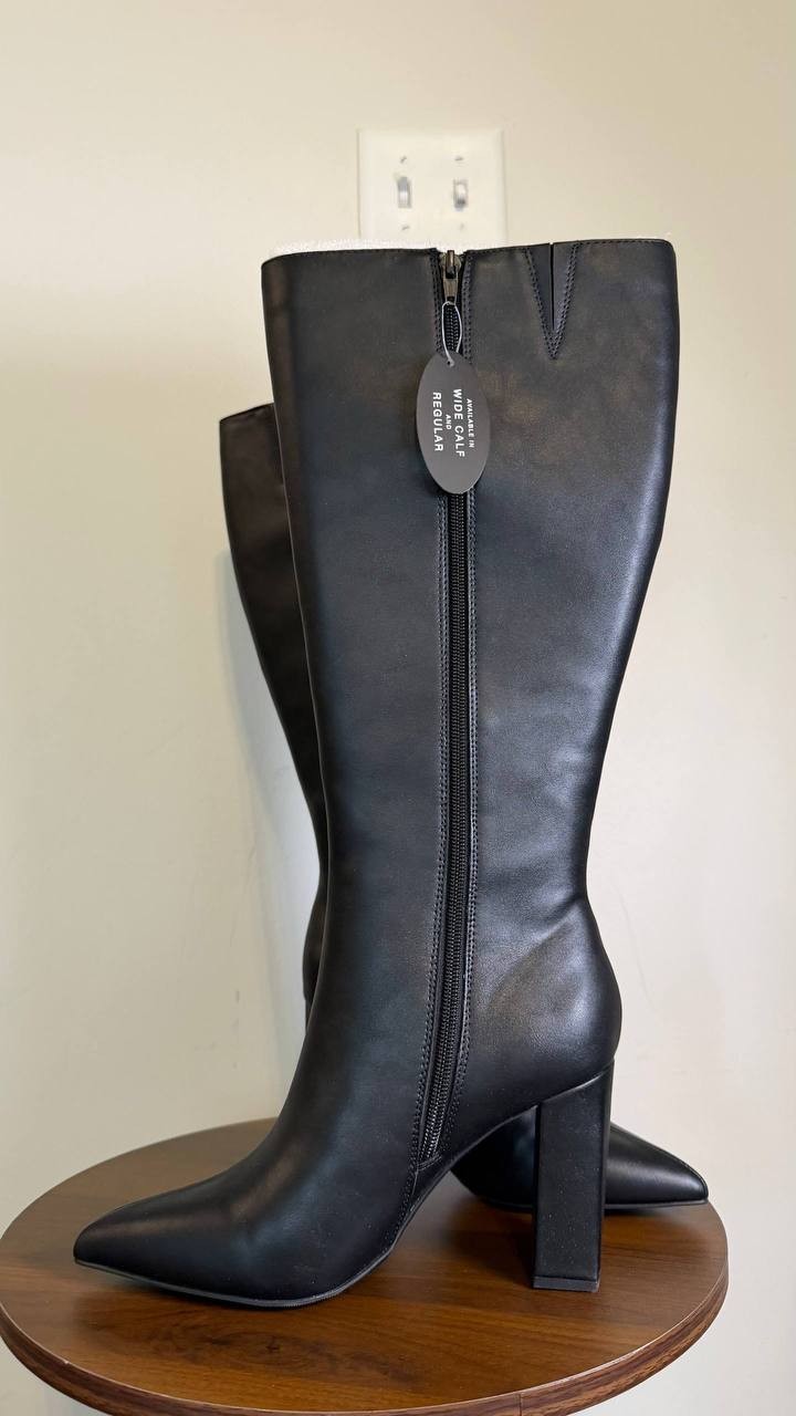 Wild Pair Dress Boots 7M Black Man‑Made New in Box MSRP $99