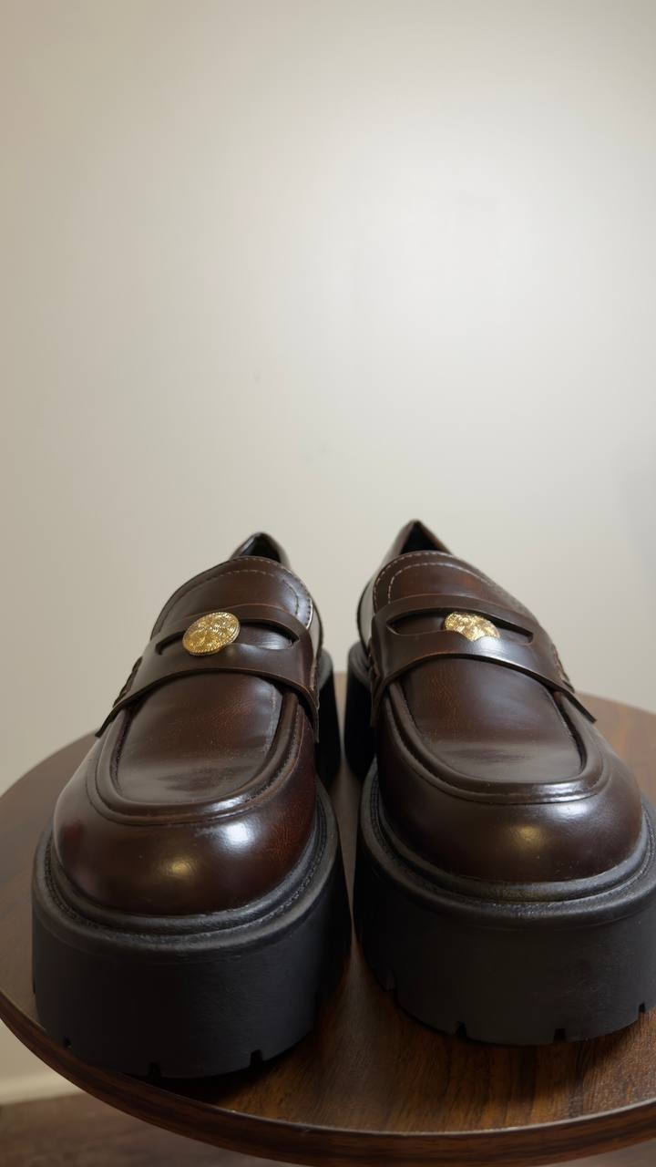 Madden Girl  Loafers  Brown  6  New  $59