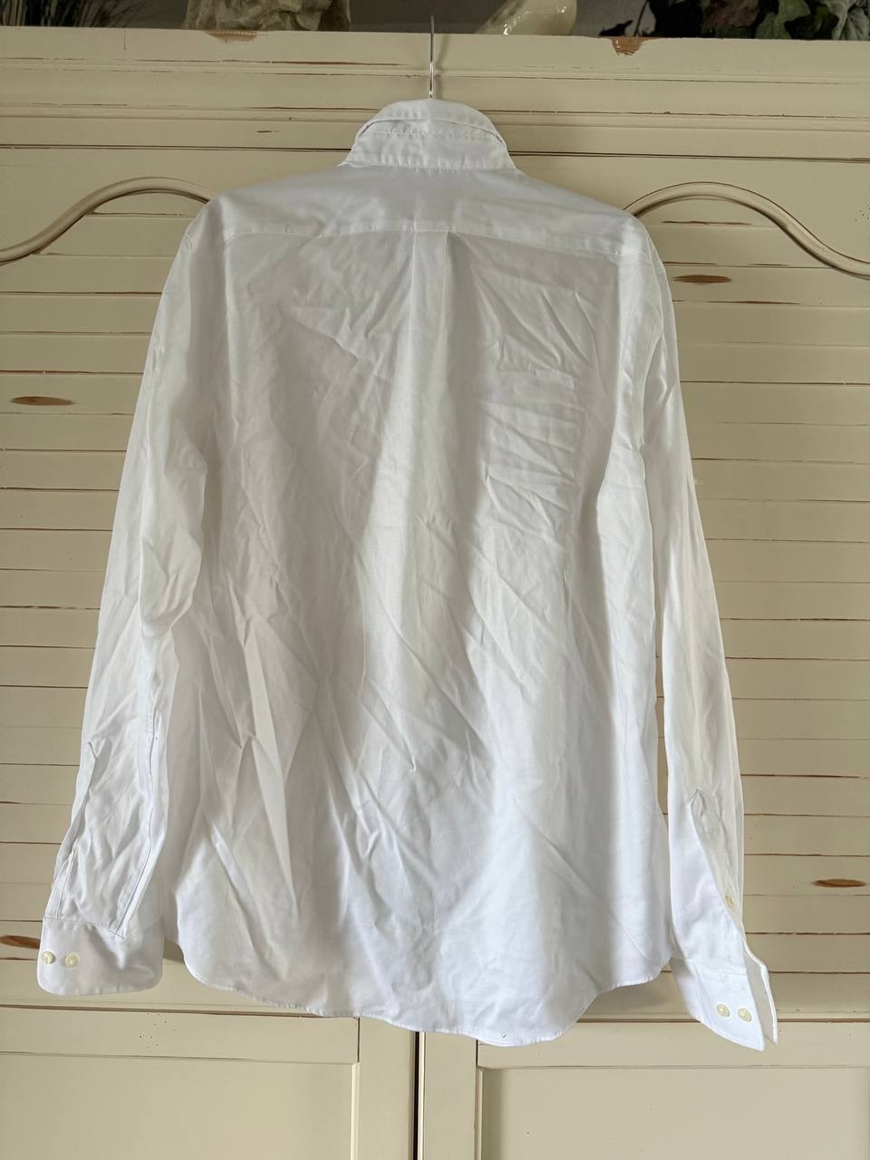 Lauren Ralph Lauren White Stretch Cotton Shirt – Men's Size L