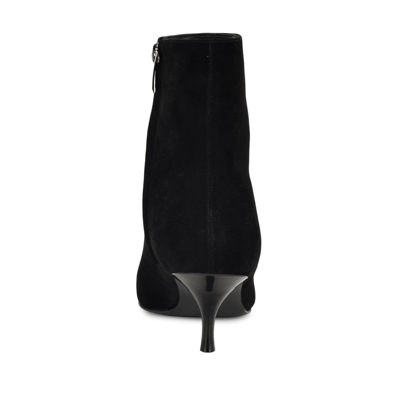 Nine West Black Suede Dress Booties 8M NIB MSRP $159