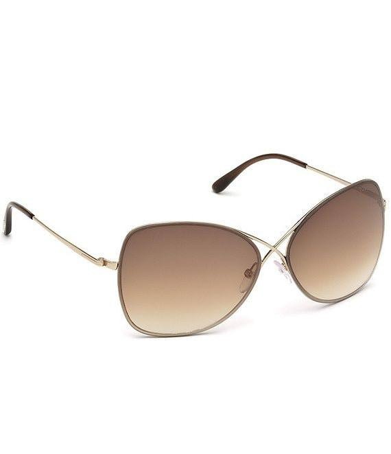 Tom  Ford  Colette  Butterfly  Sunglasses  Gradient  OS  NWT  $385  