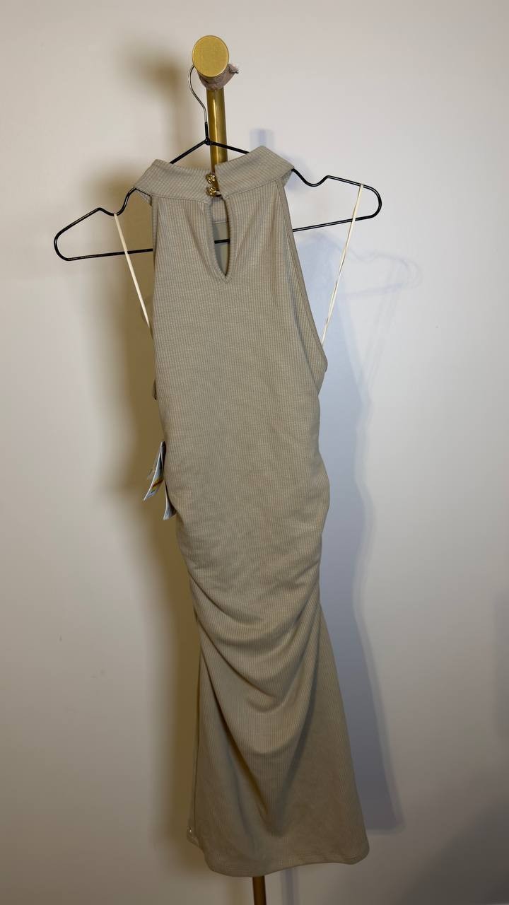 Guess  Jeans  Women’s  Dress  CARMELA  Moss  Khaki  S  NWT  $128 