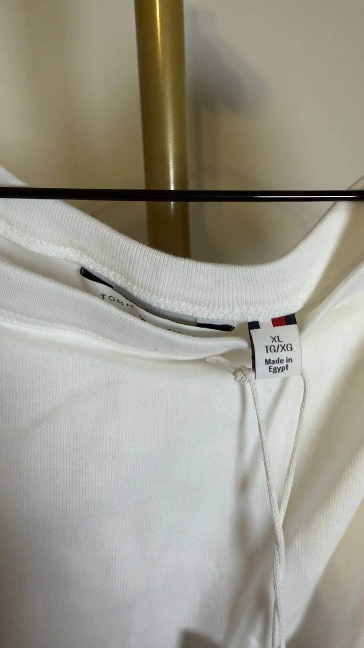 Tommy Hilfiger Women’s Cap‑Sleeve Boat Neck T‑Shirt White XL NWT $49.50